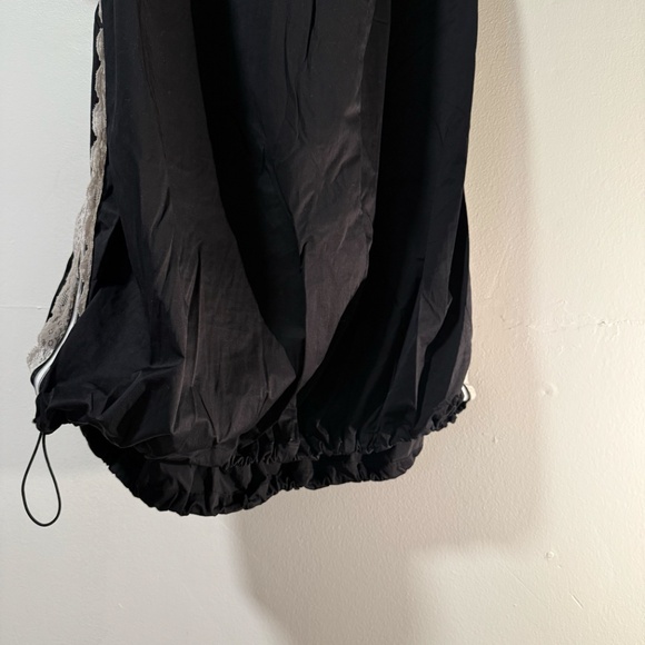 Anthropologie Maeve Black Lace Side Stripe Midi Skirt - Picture 6 of 6